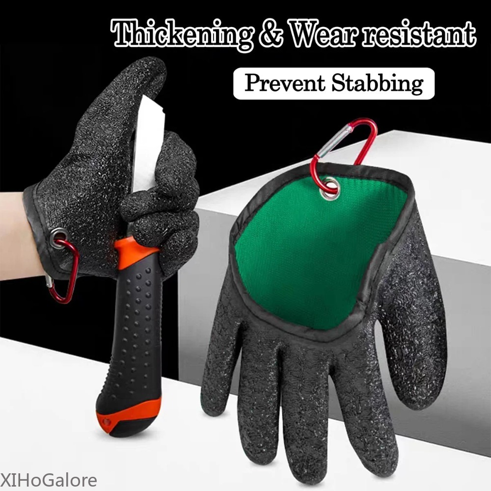 Heavy Duty Anti Slip Puncture  - Fishing Gloves reseña y precio