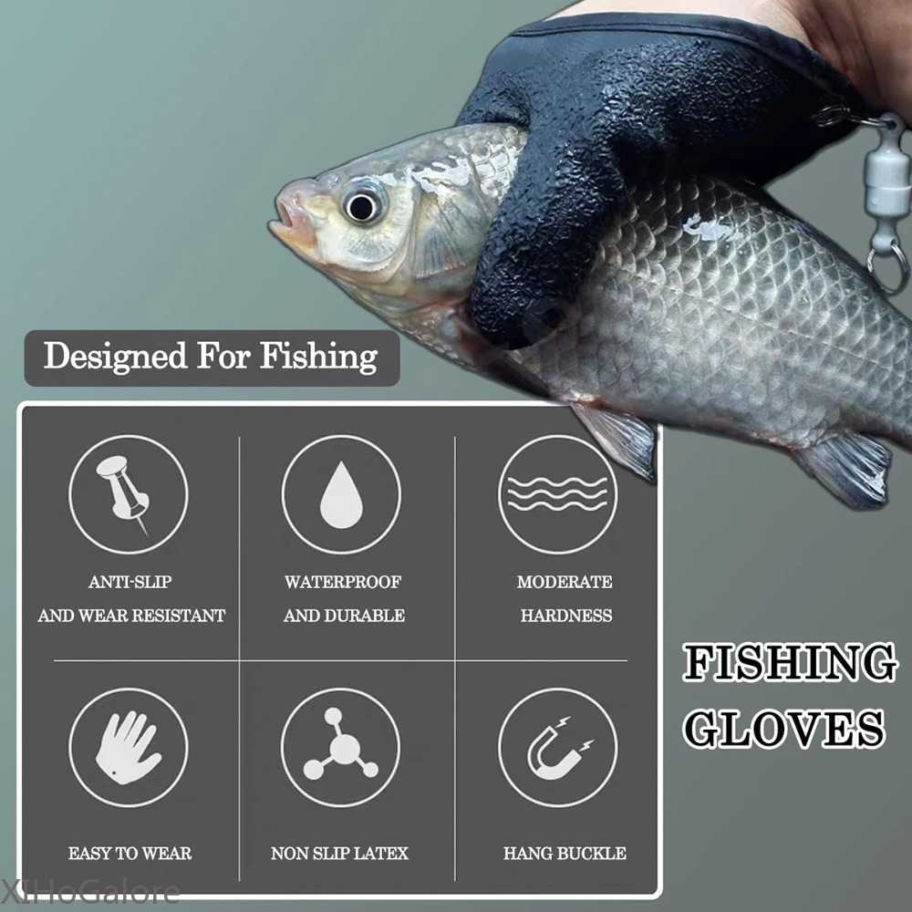 Heavy Duty Anti Slip Puncture  - Fishing Gloves reseña y precio