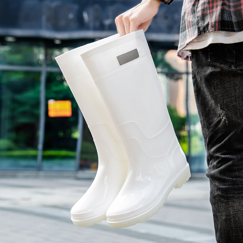 New Men Rain Boots High Rain B - Fishing Boots reseña y precio