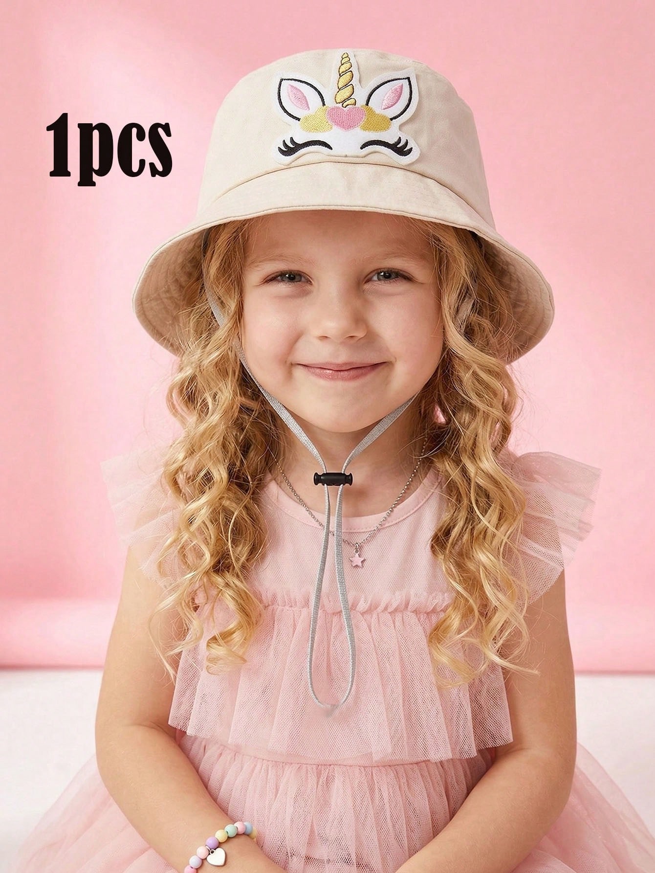1pcs 3-8Y Girls Sequined Butte - Fishing Hat reseña y precio
