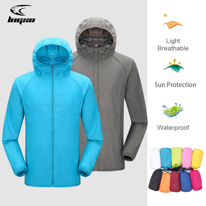 Camping Rain Jacket Men Women  - Fishing Rain Suit reseña y precio