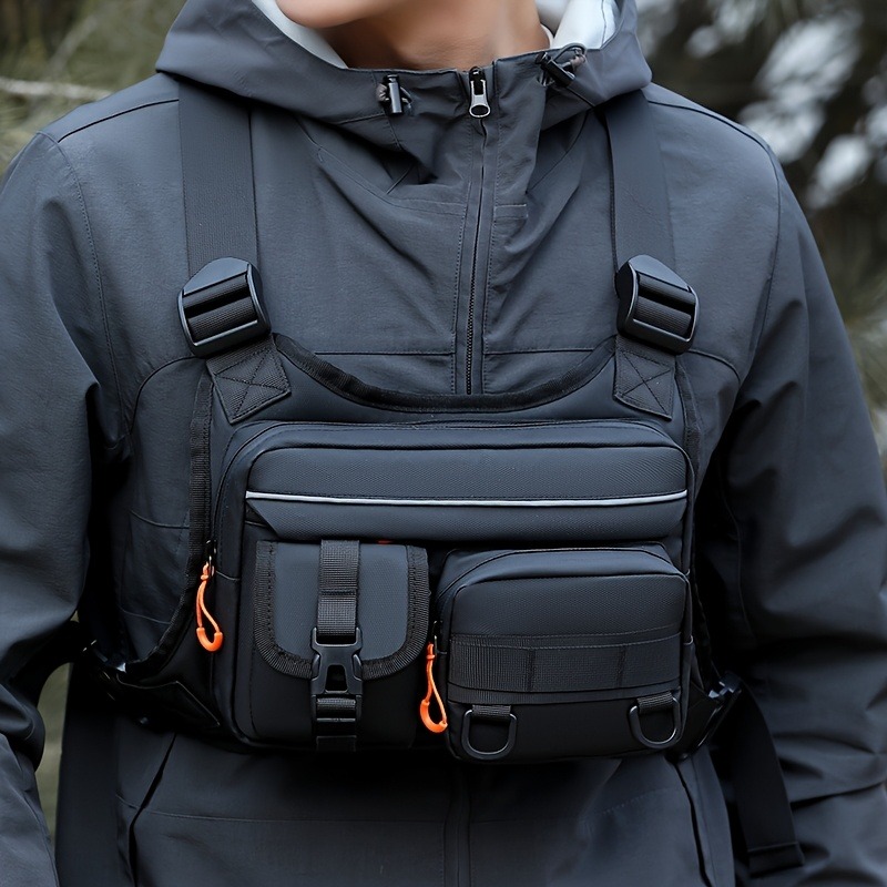 Men's Tactical Chest Bag, Runn - Fishing Vest reseña y precio