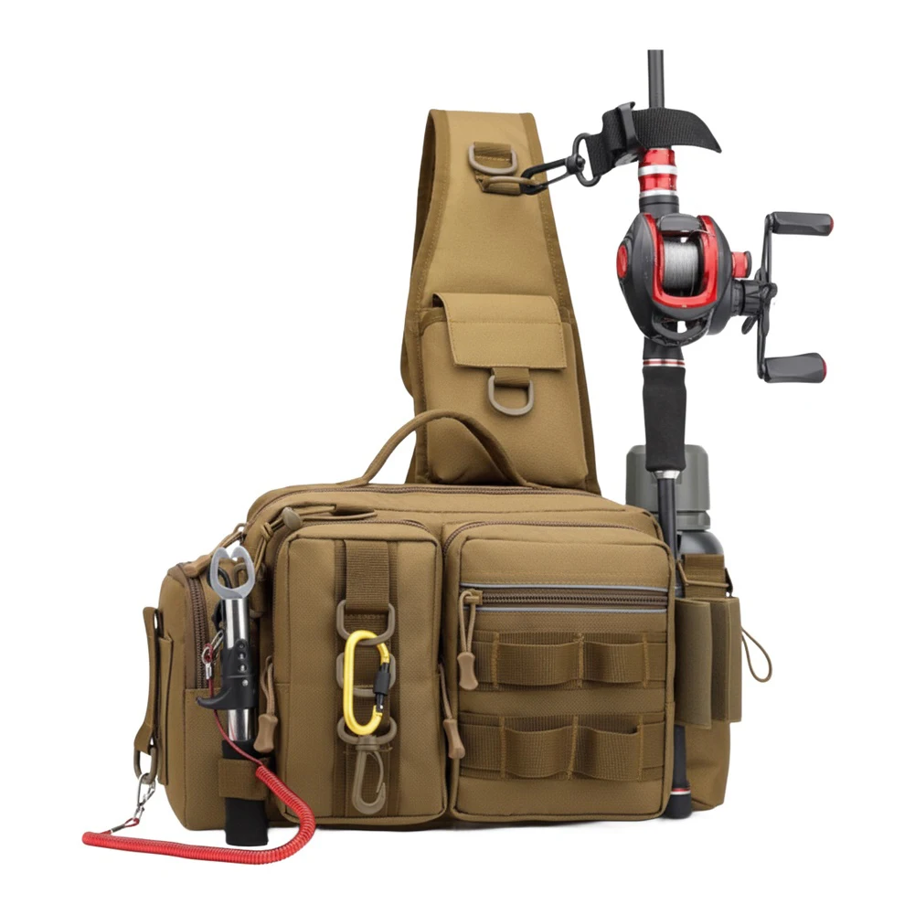 Fishing Backpack with Rod Hold - Fishing Backpack reseña y precio