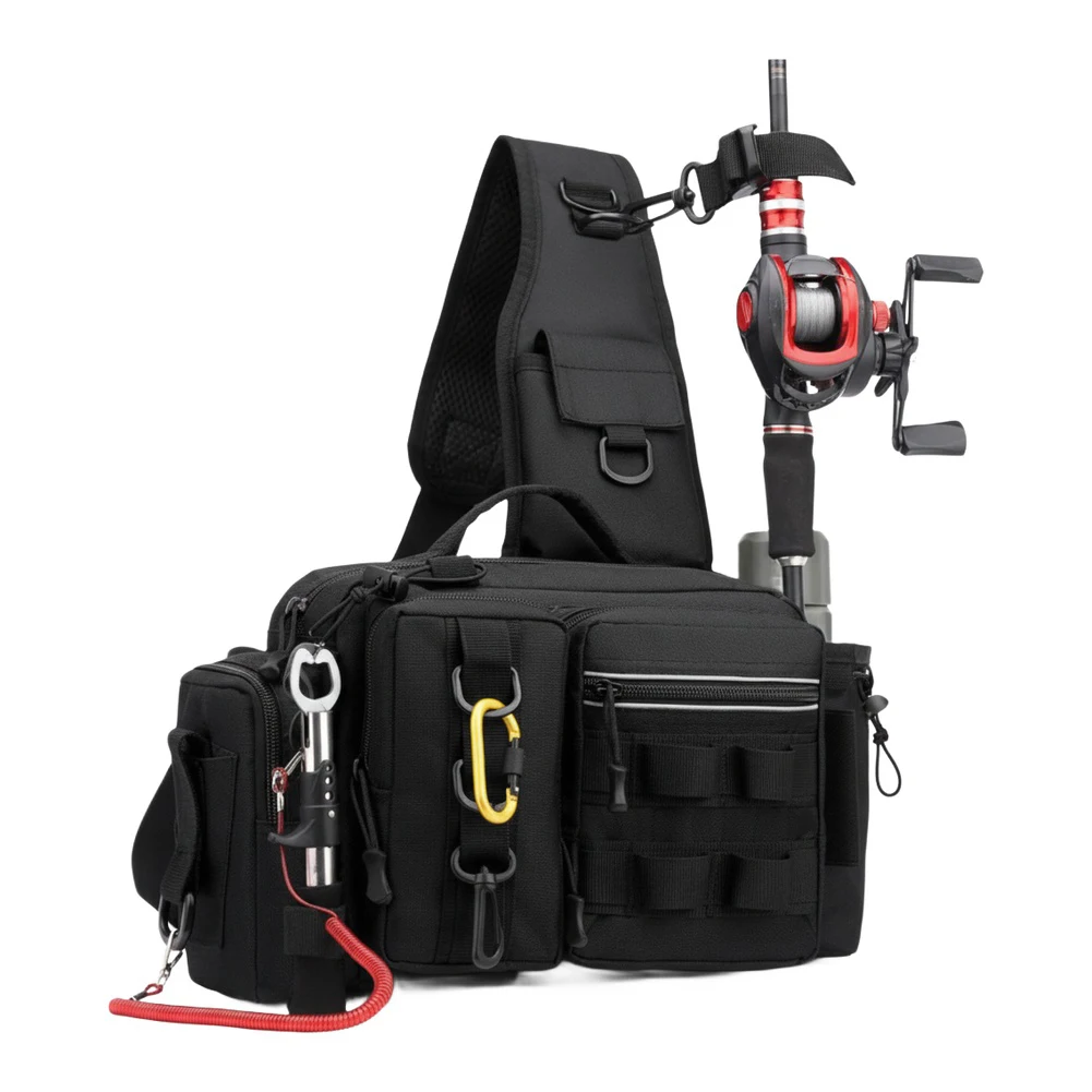 Fishing Backpack with Rod Hold - Fishing Backpack reseña y precio