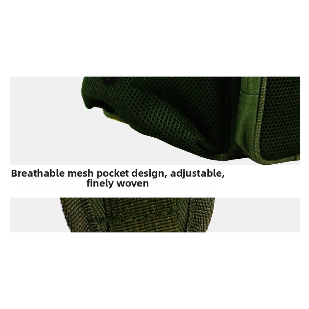 Green Nylon Fishing Backpack W - Fishing Backpack reseña y precio