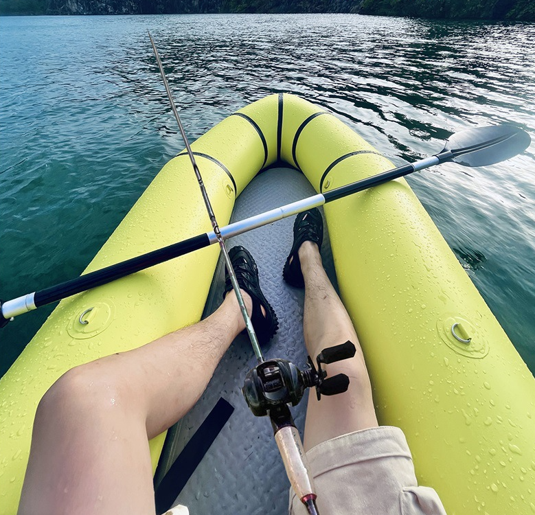 TPU medium rowing backpacking  - Fishing Backpack reseña y precio