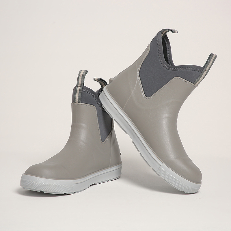 Men's Rain Shoes Short Outdoor - Fishing Boots reseña y precio