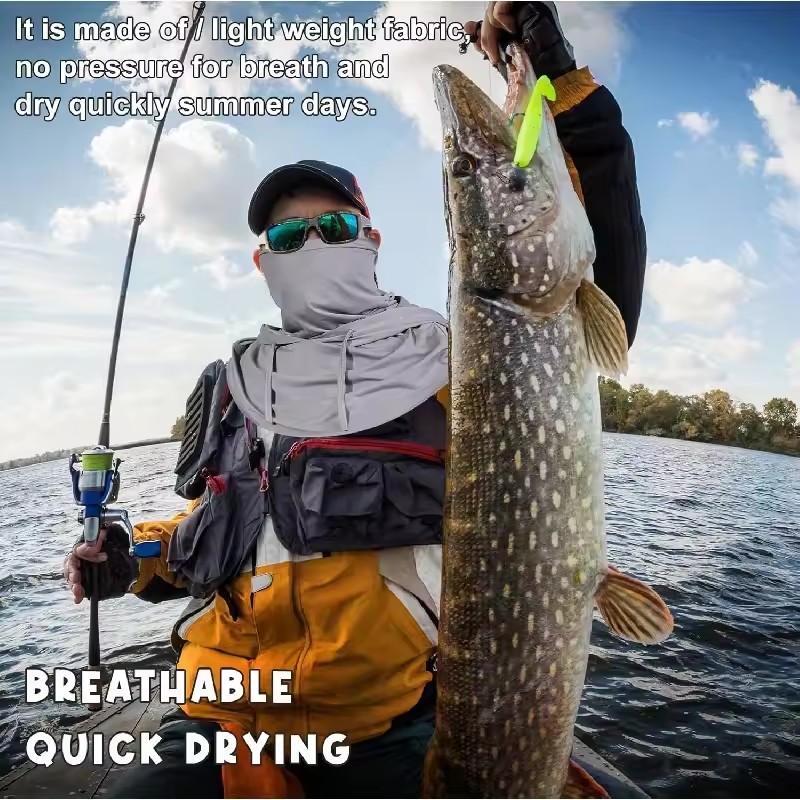 1Pc Balaclava Hat Breathable S - Fishing Hoodie reseña y precio