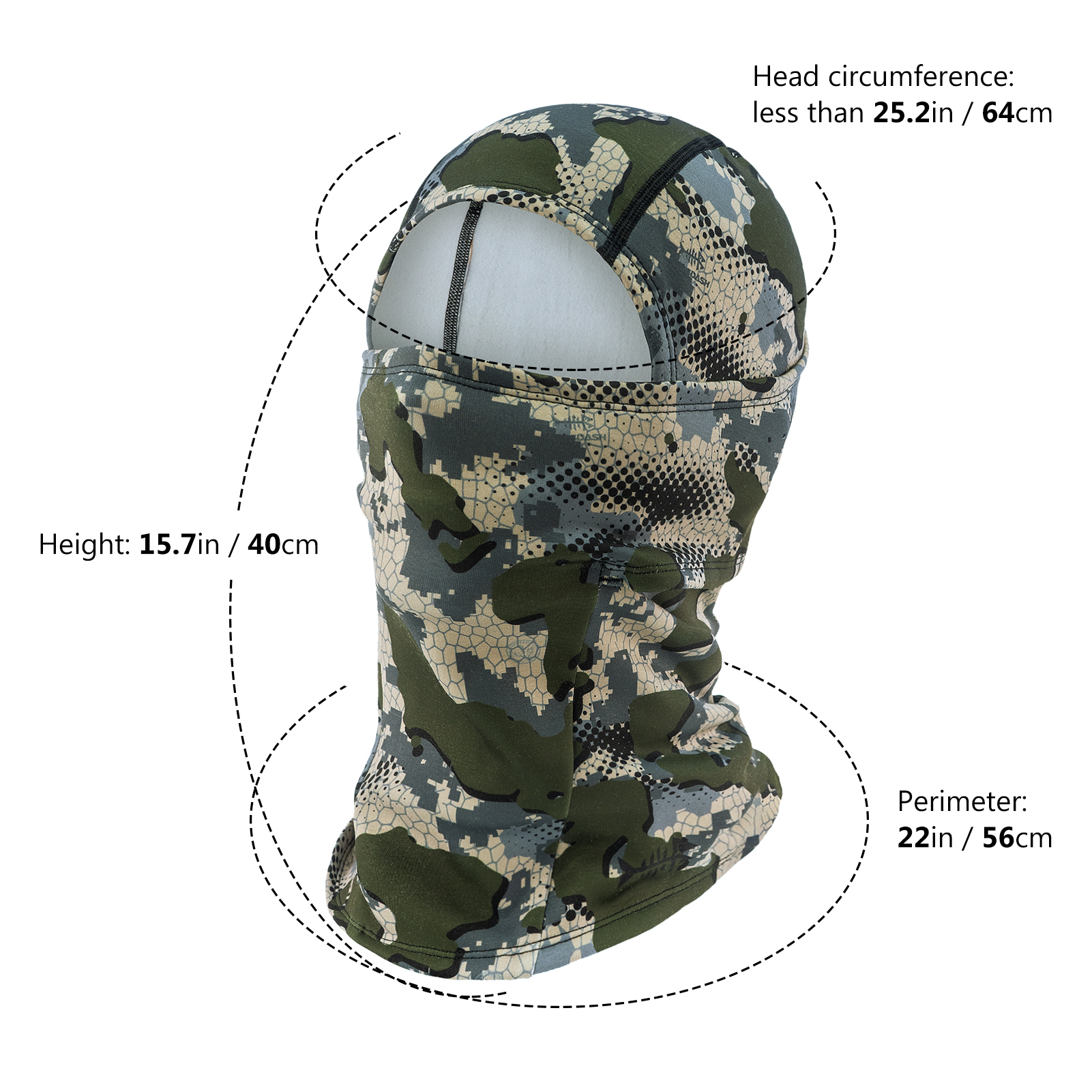 Bassdash Men Women Ninja Hood  - Fishing Hoodie reseña y precio