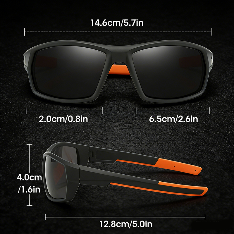 Polarized Sport Sunglasses Men - Fishing Sunglasses Polarized reseña y precio
