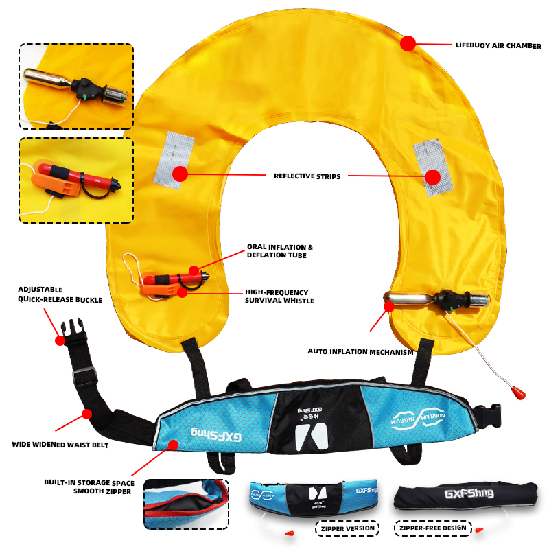 ZYZHE 1pc Fishing Belt Lifesav - Fishing Belt reseña y precio
