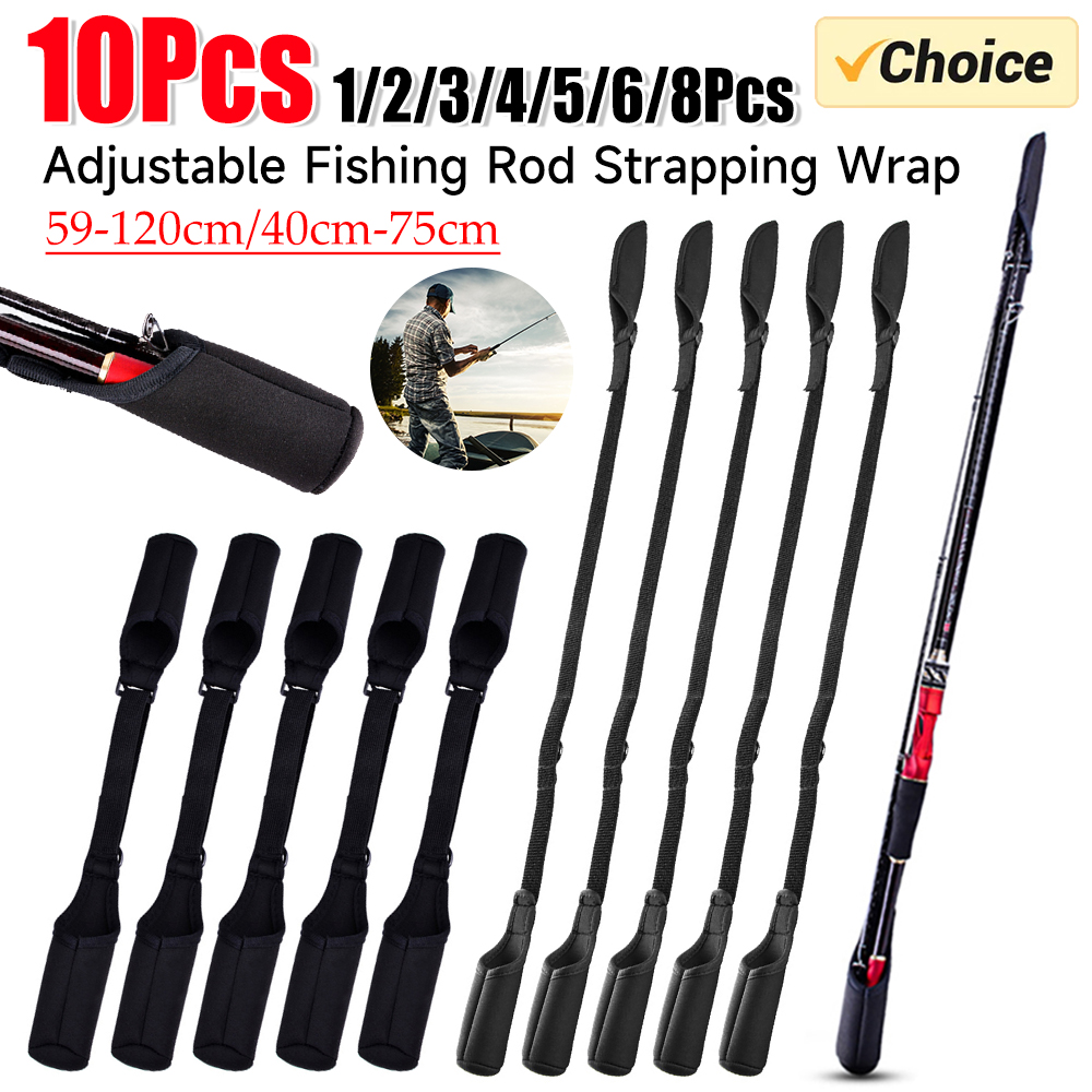 1-10PCS Fishing Rod Socks Srta - Fishing Socks reseña y precio