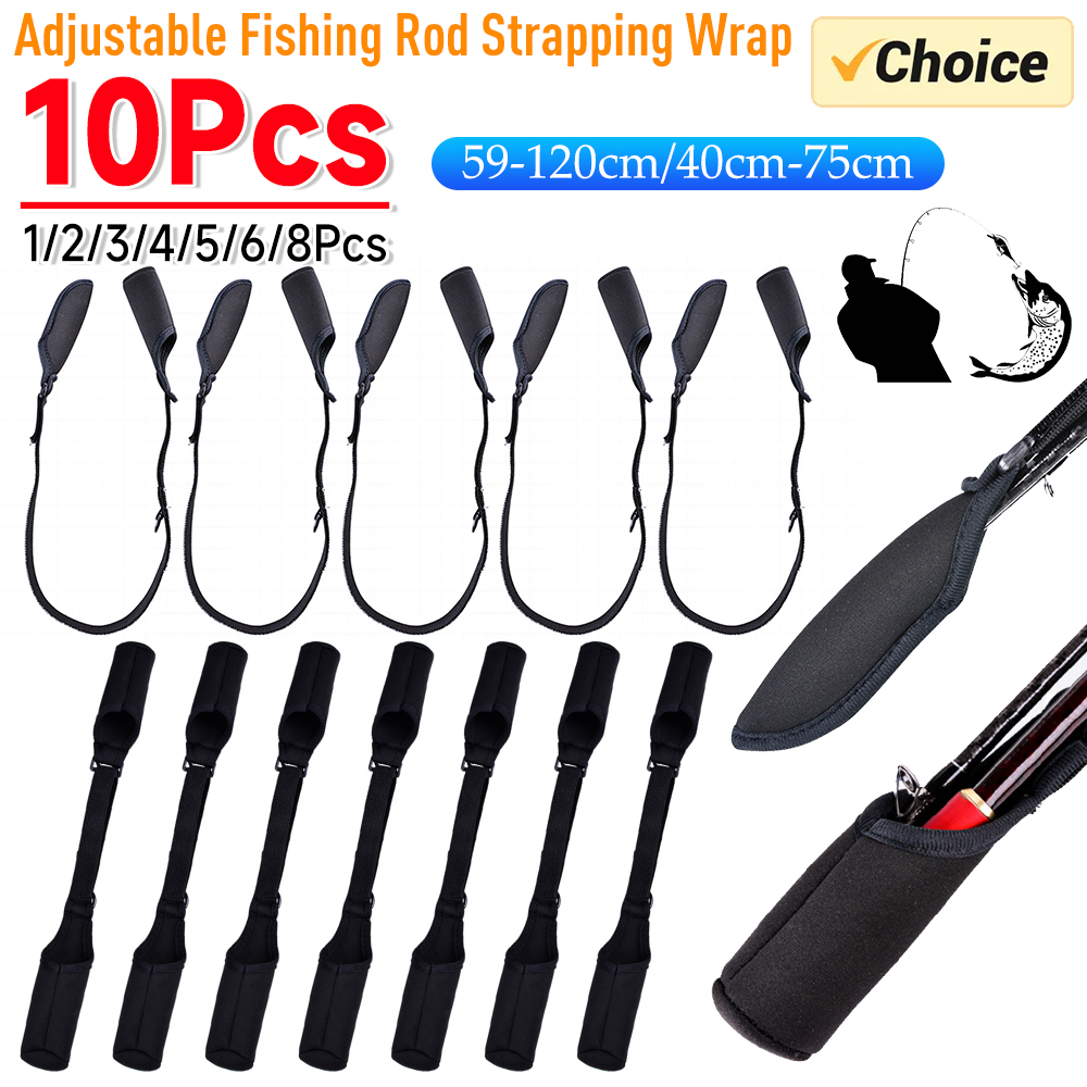 1-10PCS Fishing Rod Socks Srta - Fishing Socks reseña y precio
