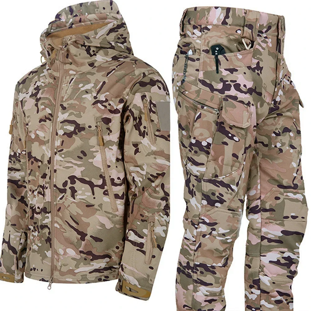 Winter Autumn Fleece Warm Wate - Fishing Jacket Waterproof reseña y precio