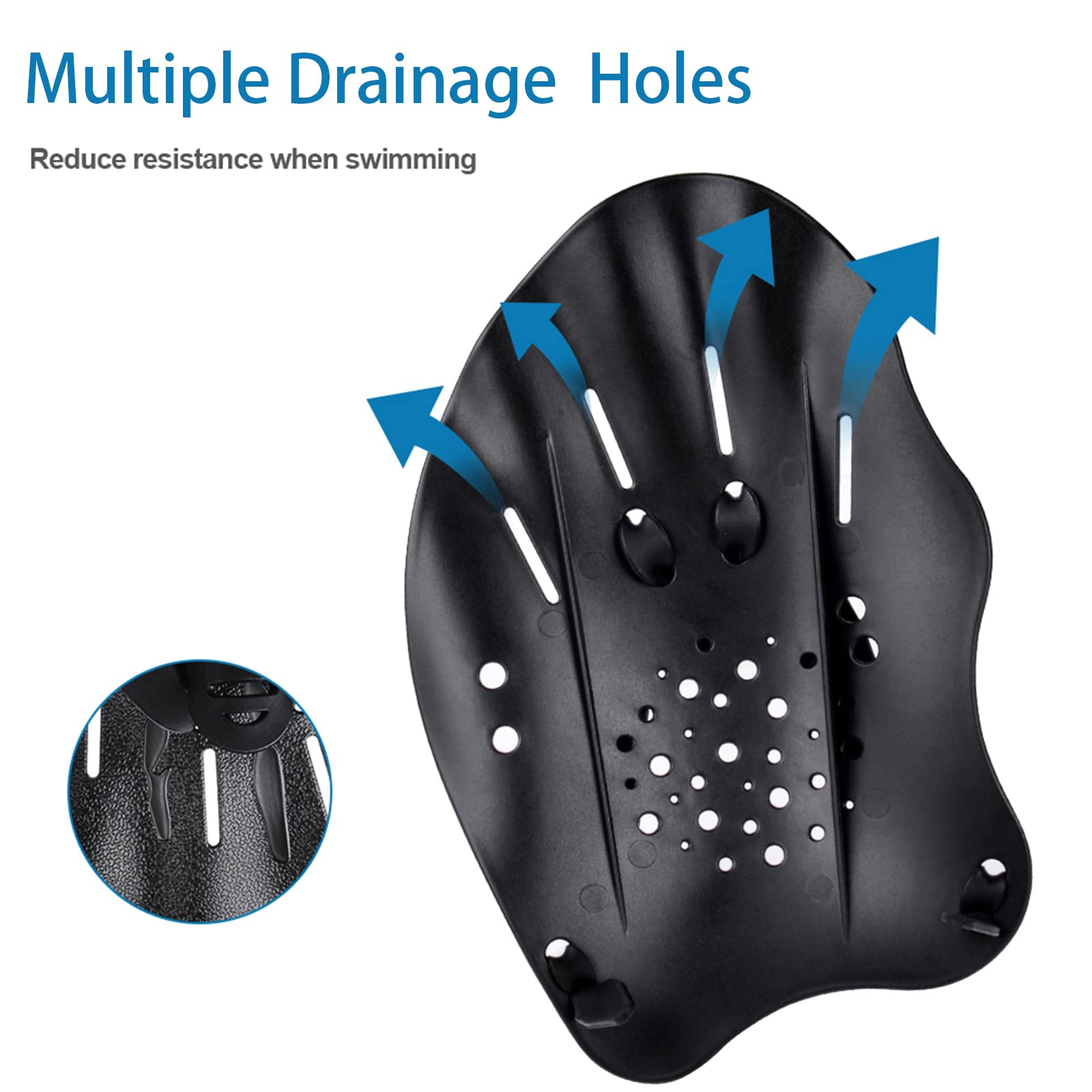 Adjustable Swimming Hand Paddl - Fishing Gloves reseña y precio