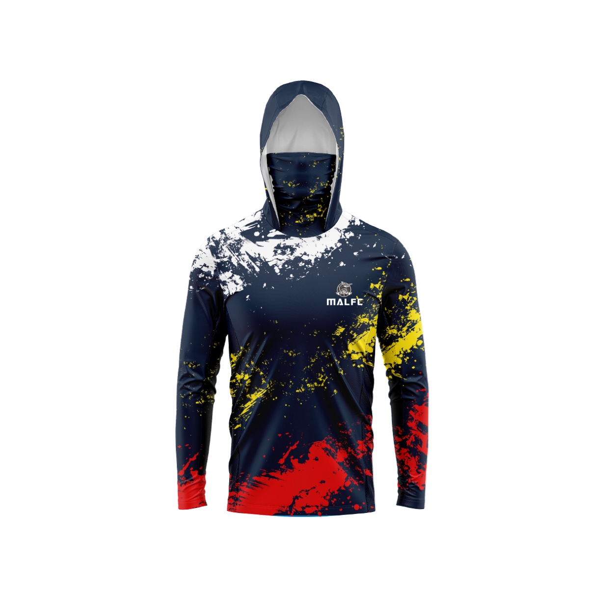 MALFC Men Hood Fishing Shirt l - Fishing Shirt Uv Protection reseña y precio