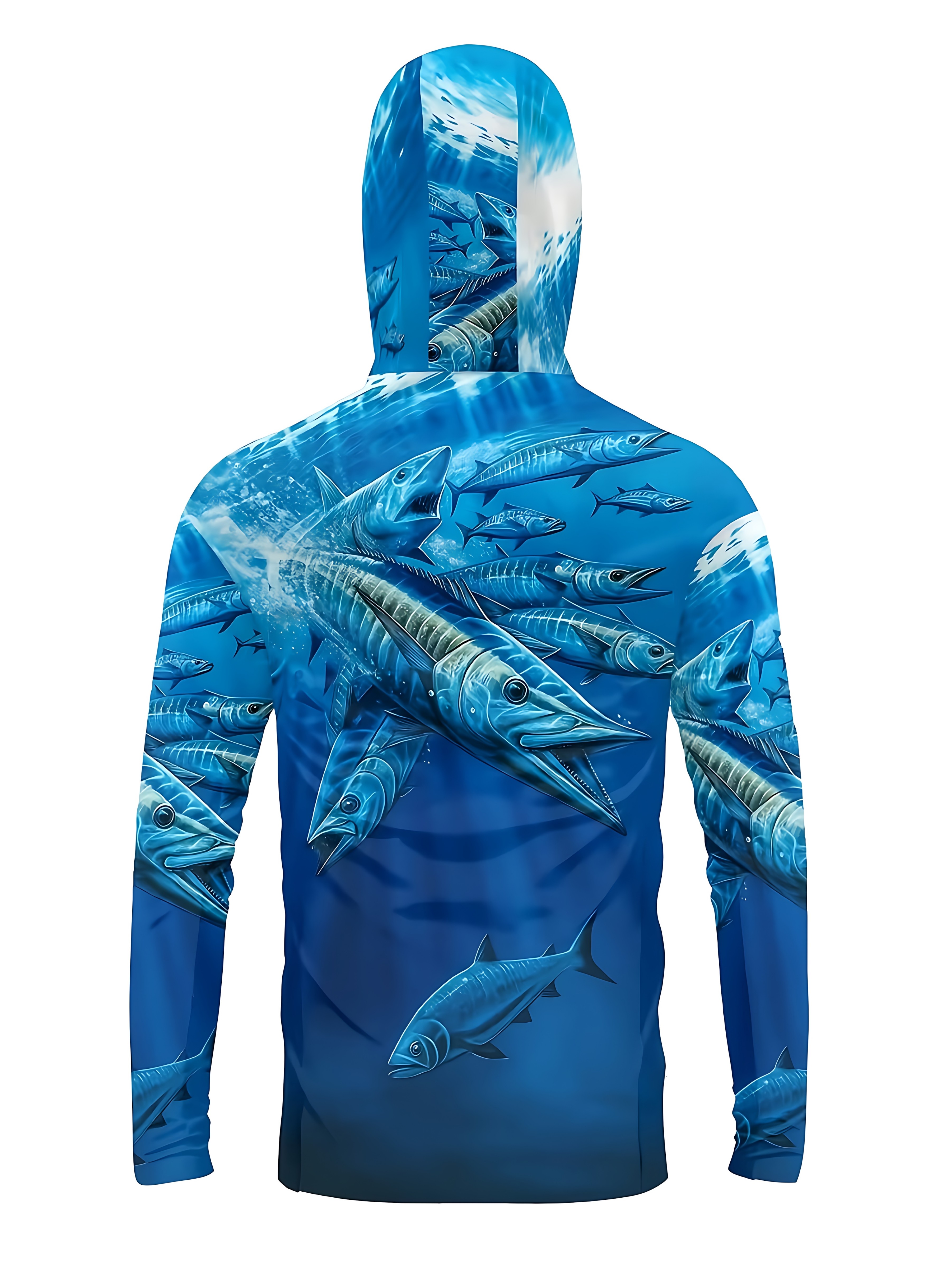 Fishing Shirt Hooded Men Fishi - Fishing Shirt Uv Protection reseña y precio