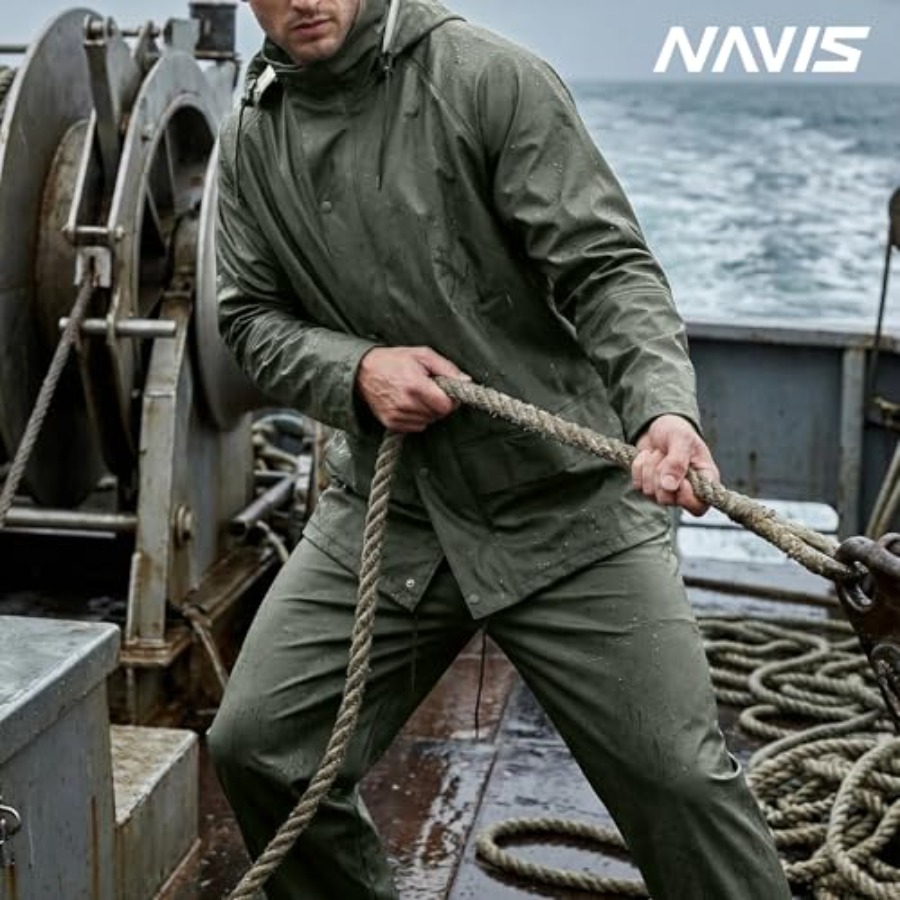 Mens PRO Workwear 3-Piece Wate - Fishing Rain Suit reseña y precio
