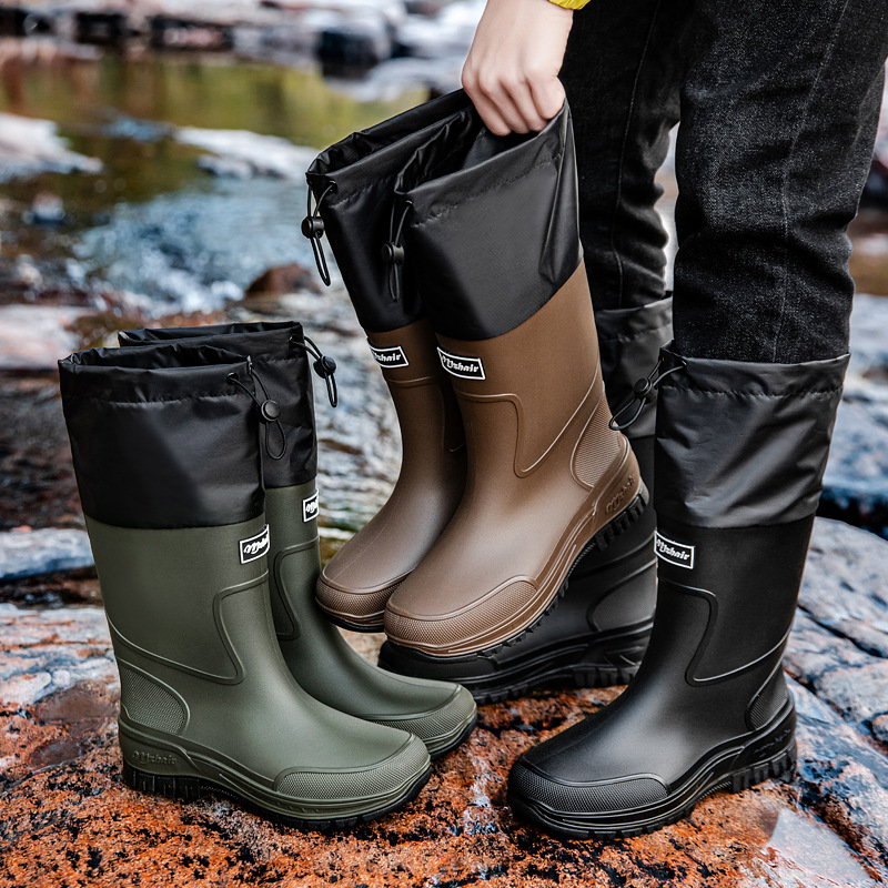 Men's Waterproof Fishing Deliv - Fishing Boots reseña y precio