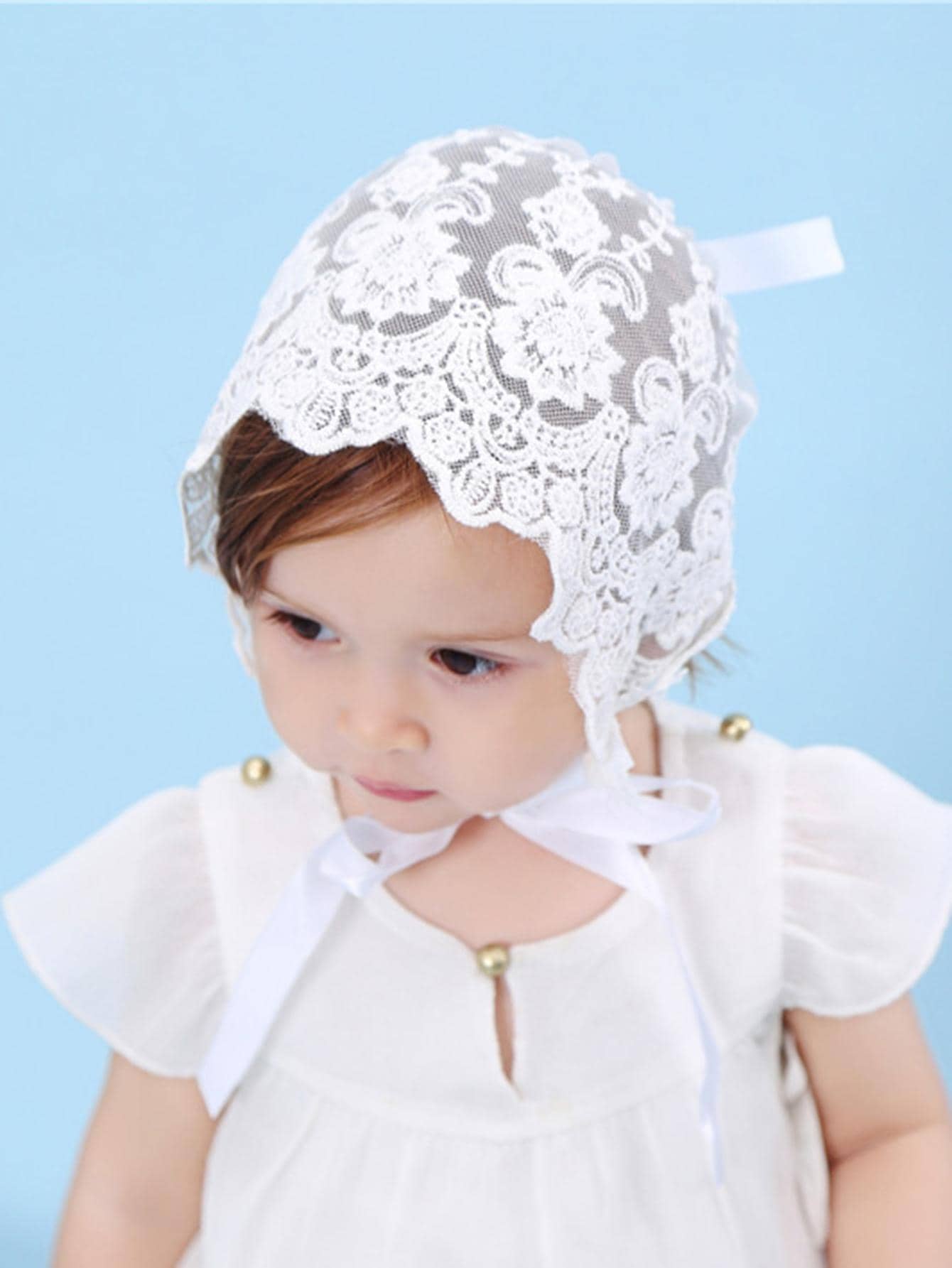 Baby Lace Brim Headband Hat He - Fishing Hat reseña y precio