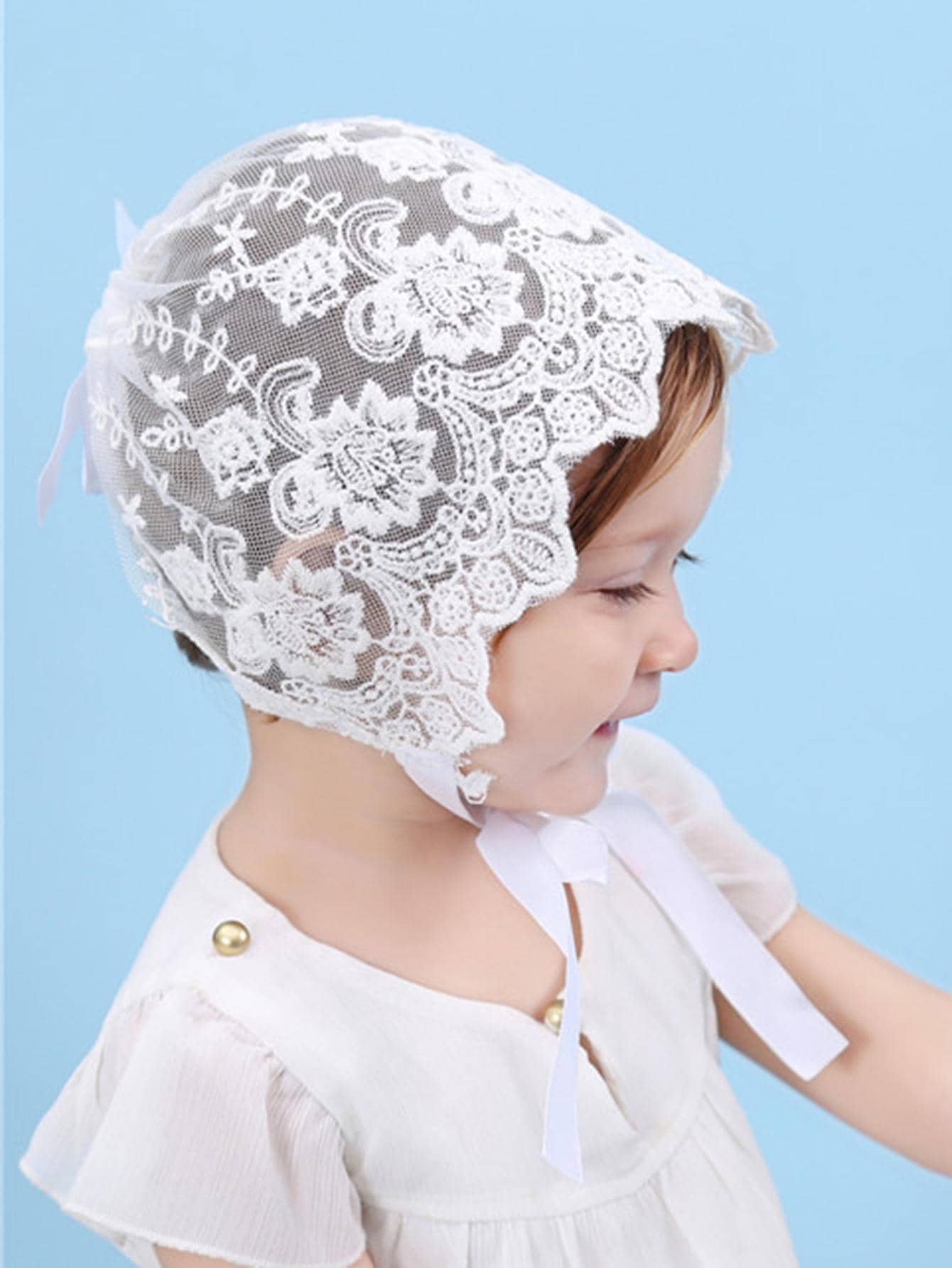 Baby Lace Brim Headband Hat He - Fishing Hat reseña y precio