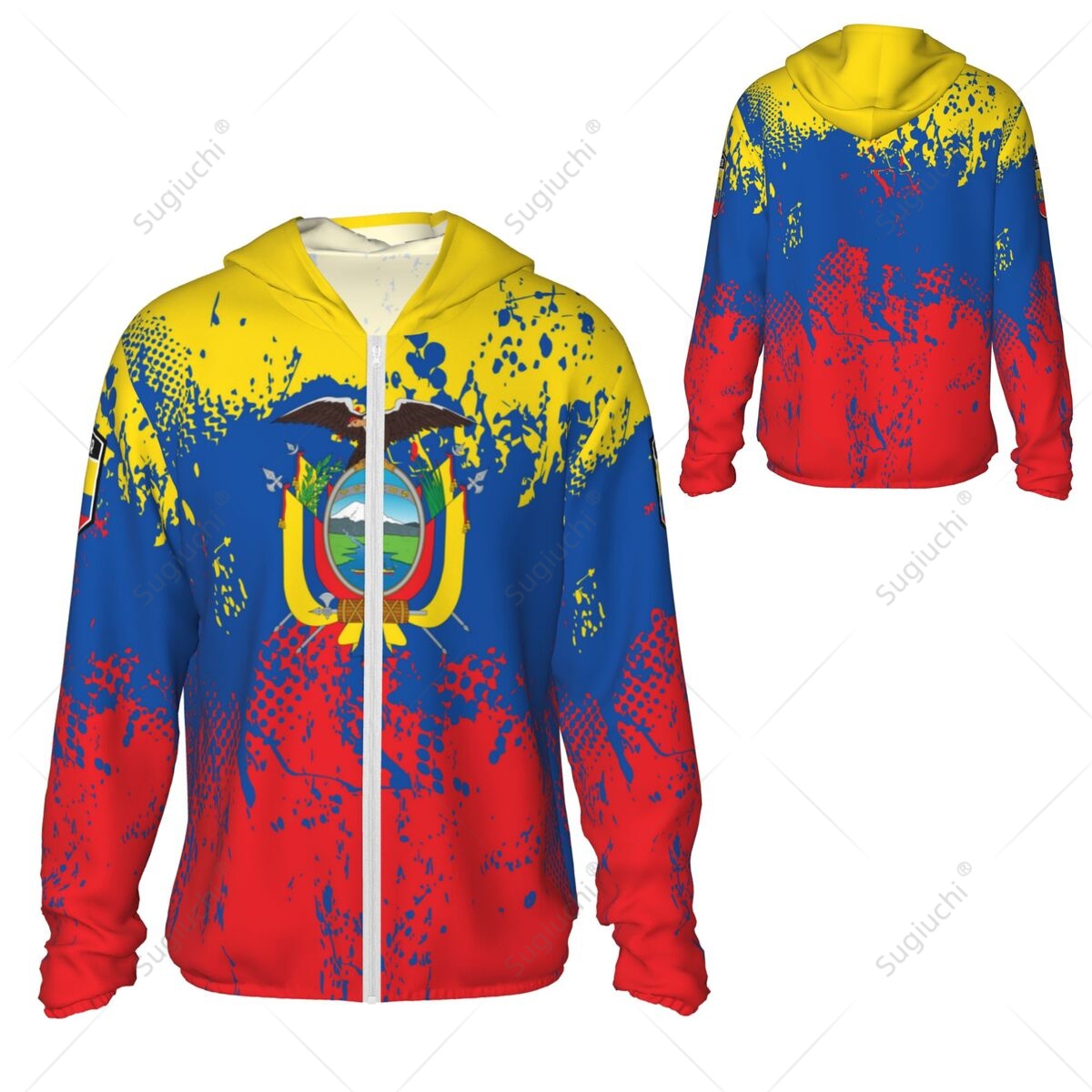Ecuador Flag Sun Protection Ho - Fishing Hoodie reseña y precio