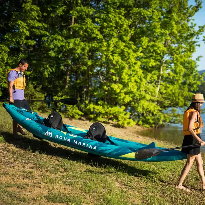 Canoe Kayak Inflatable Boat 1- - Fishing Bag Waterproof reseña y precio