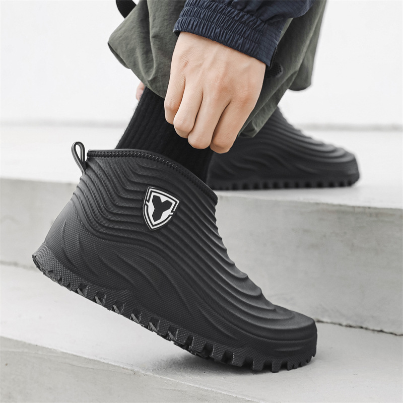 Men's Rain Shoes Fashion Water - Fishing Boots reseña y precio