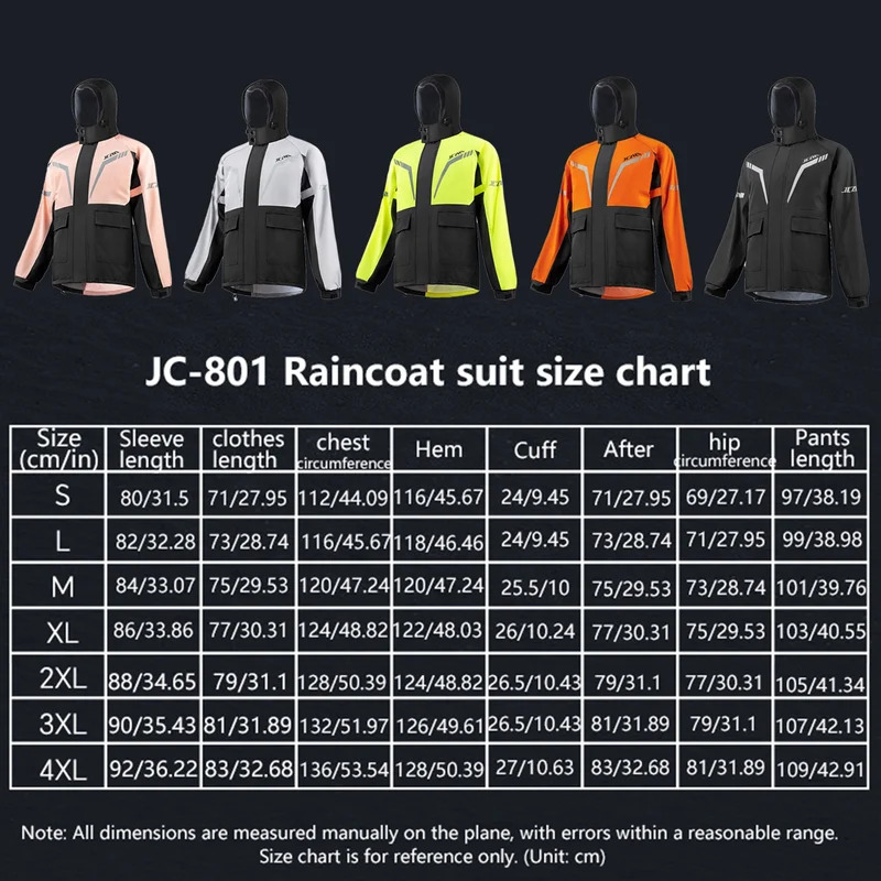Waterproof Motorcycle Rain Sui - Fishing Rain Suit reseña y precio