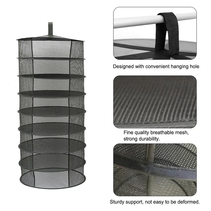 Herb Drying Net 4/6/8 Layers F - Fishing Bag Waterproof reseña y precio