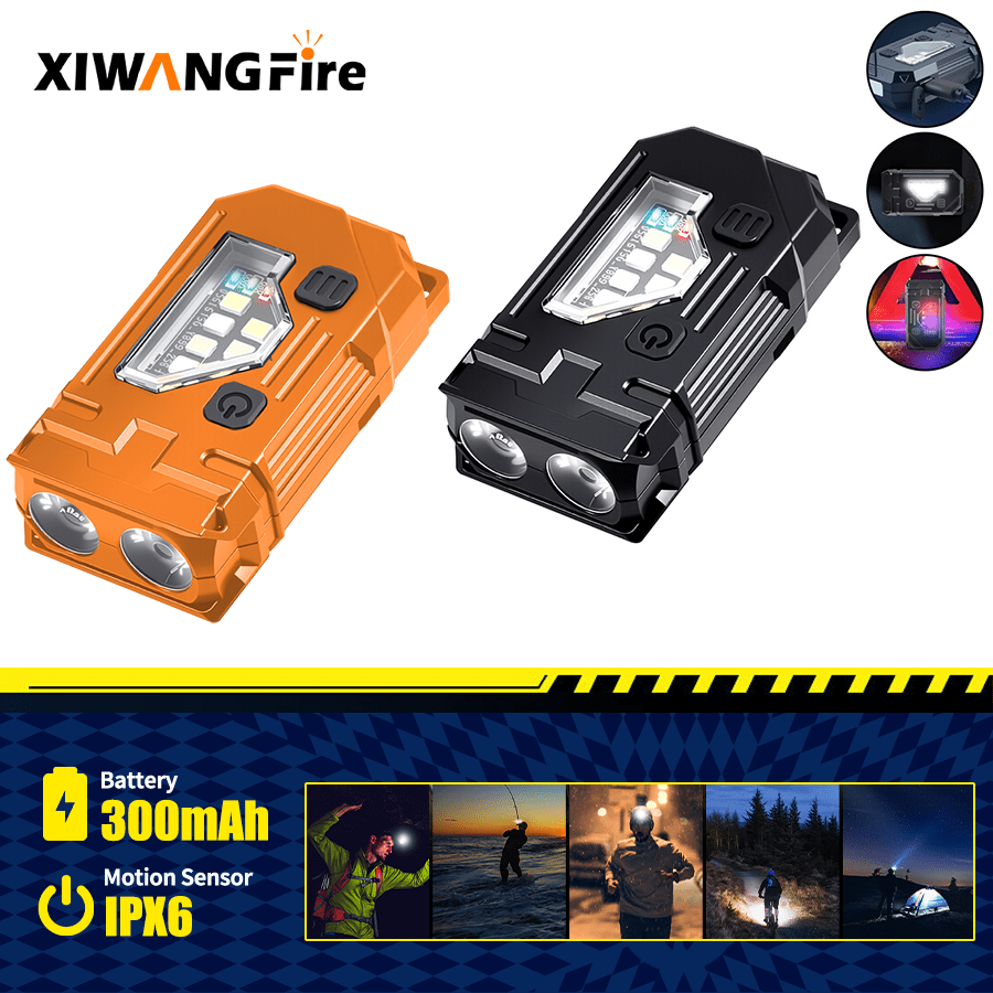 Mini Keychain EDC Flashlight - - Fishing Hat reseña y precio