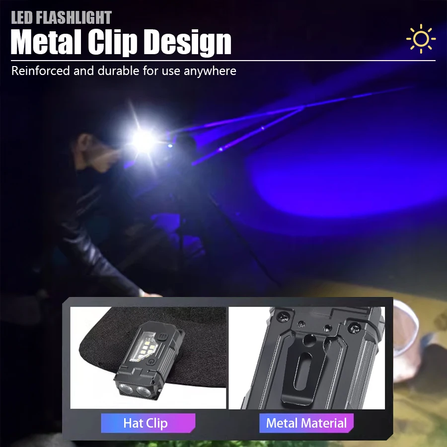 Mini Keychain EDC Flashlight - - Fishing Hat reseña y precio