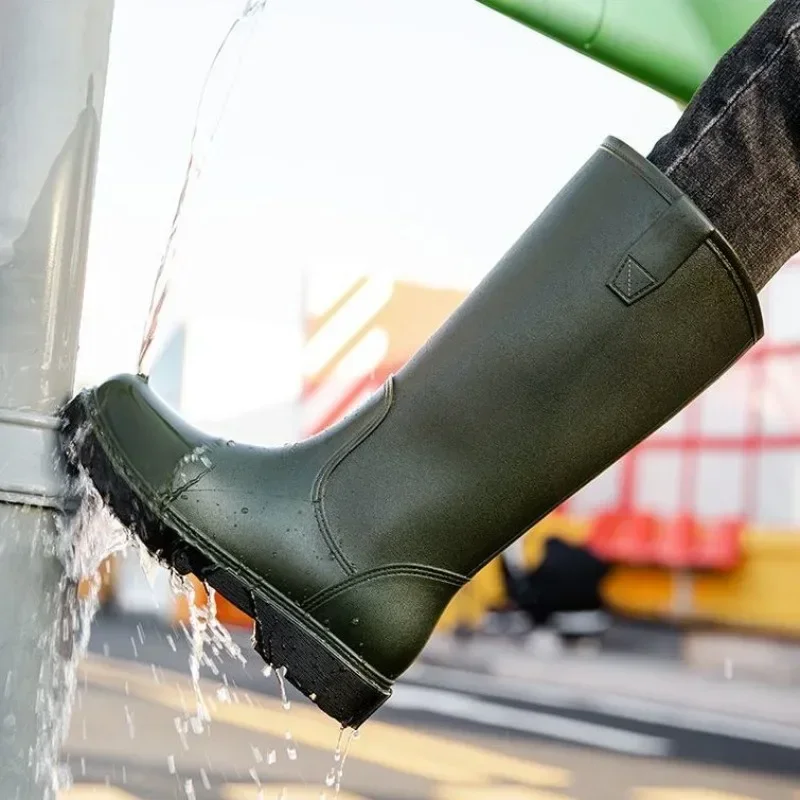 Rain Boots for Men Gum Fishing - Fishing Boots reseña y precio