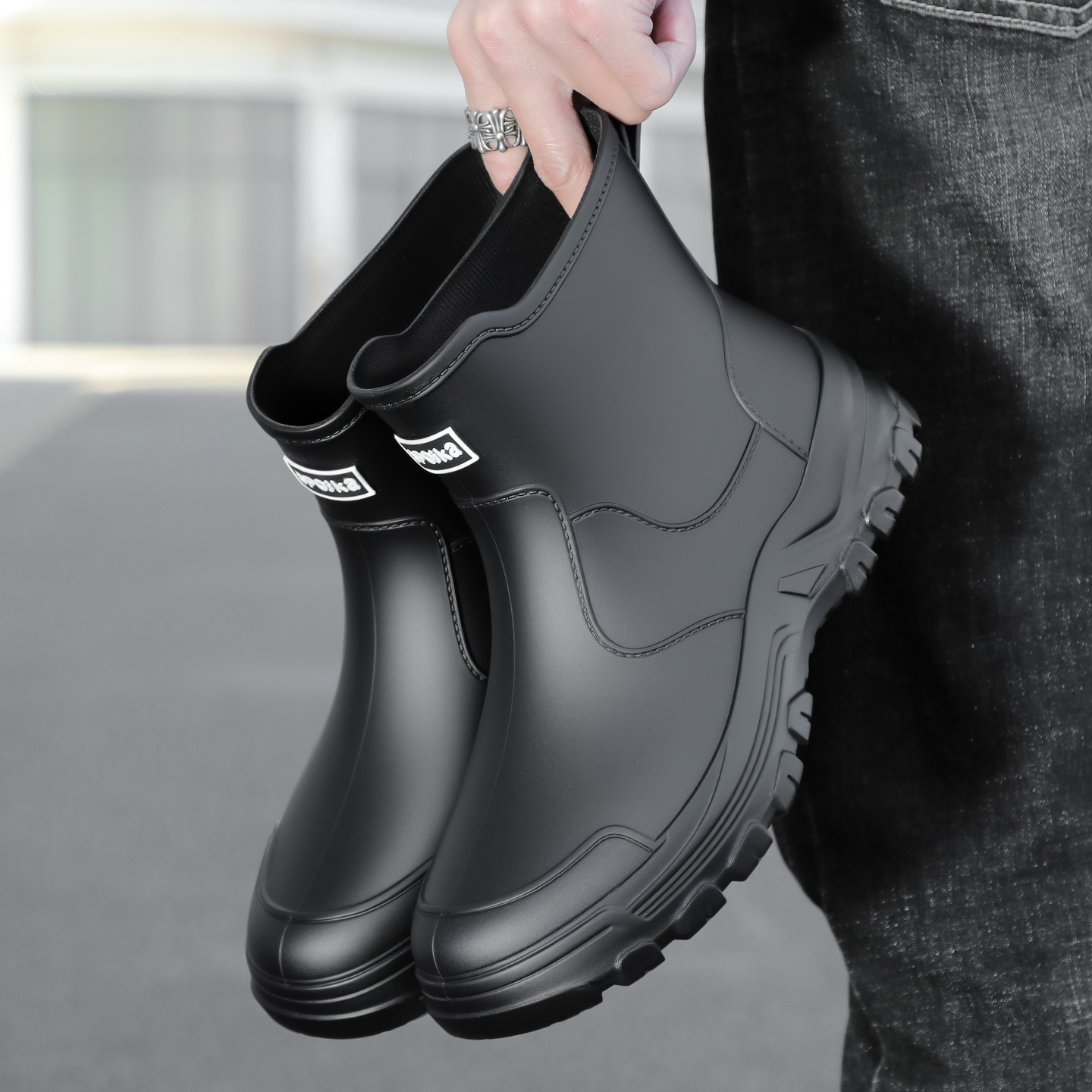 Fashionable new style men's mi - Fishing Boots reseña y precio
