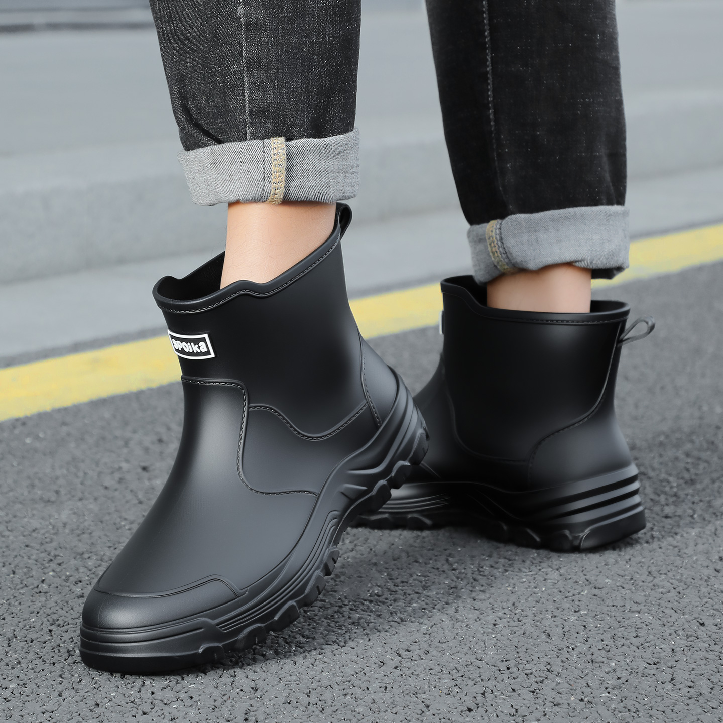 Fashionable new style men's mi - Fishing Boots reseña y precio