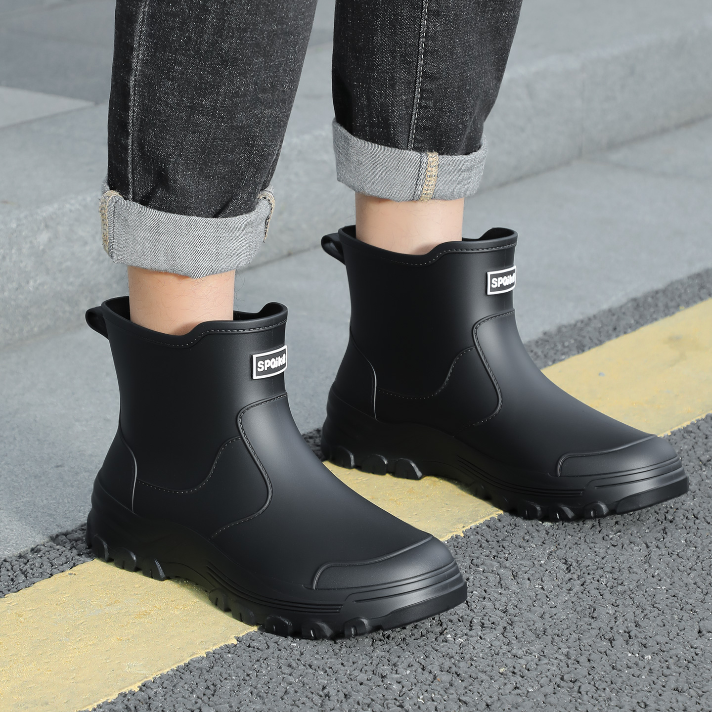 Fashionable new style men's mi - Fishing Boots reseña y precio