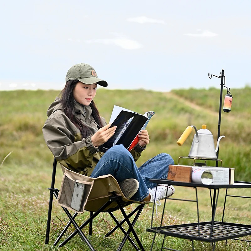 Portable Folding Camping Moon  - Fishing Backpack reseña y precio