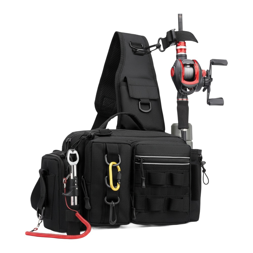Fishing Backpack with Rod Hold - Fishing Backpack reseña y precio