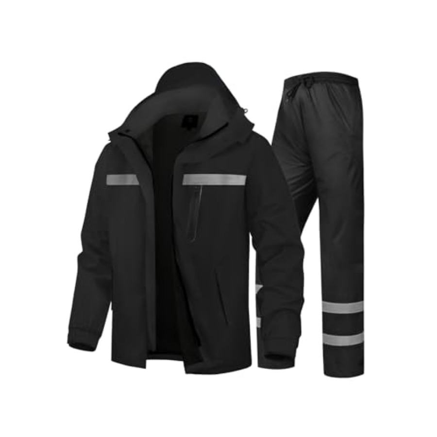 Men's Rain Suit High Visibilit - Fishing Rain Suit reseña y precio
