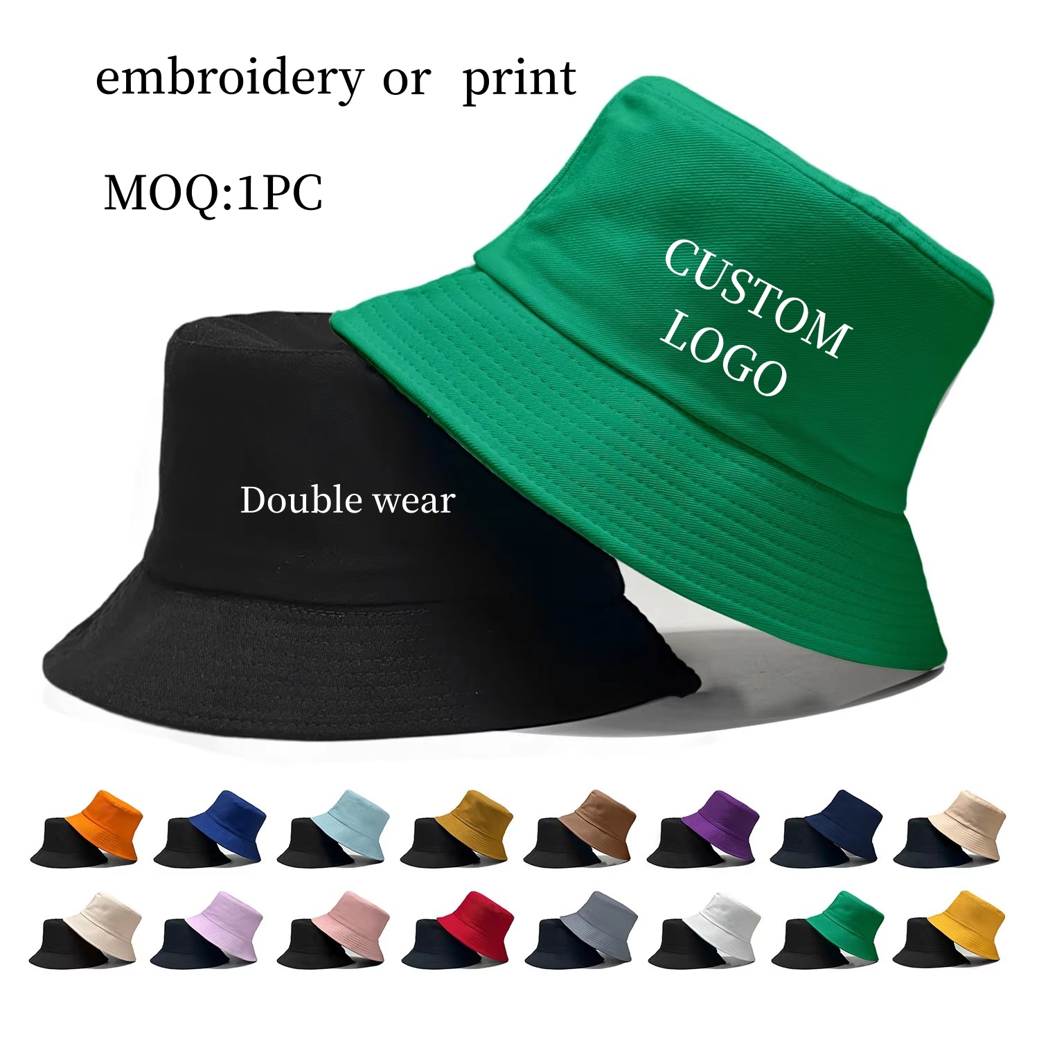 Custom Logo Double Side Fisher - Fishing Hat reseña y precio