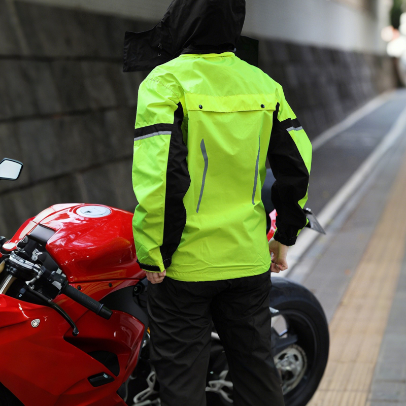 WOSAWE Motorcycle Raincoat Wat - Fishing Rain Suit reseña y precio
