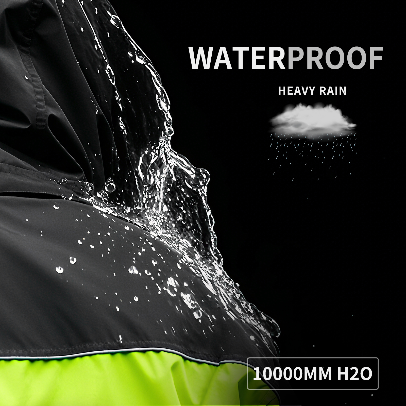 Motorbike Waterproof Riding Su - Fishing Jacket Waterproof reseña y precio