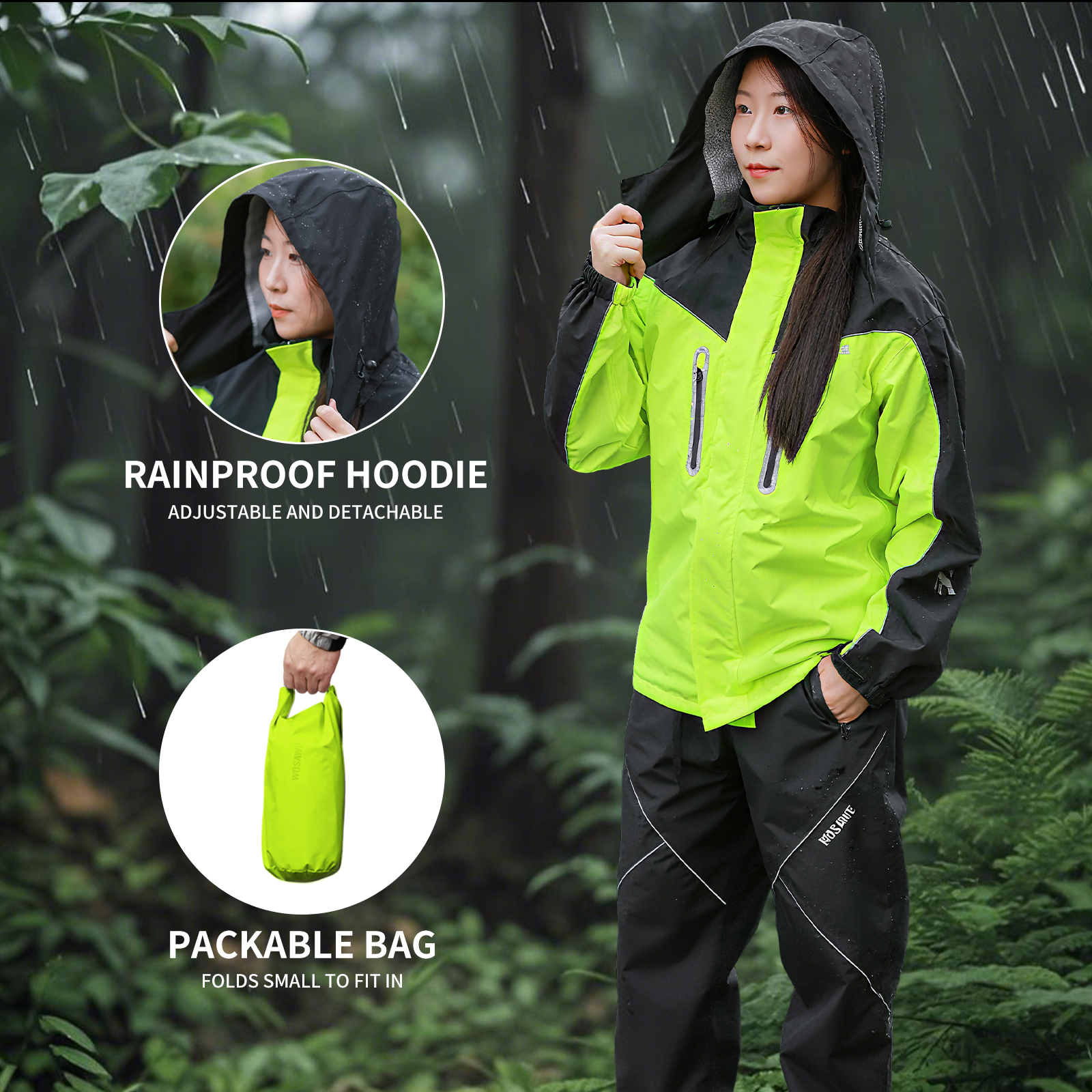 Motorbike Waterproof Riding Su - Fishing Jacket Waterproof reseña y precio