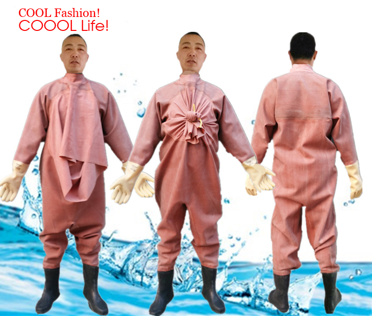 1mm Men Women Rubber Wader Sui - Fishing Rain Suit reseña y precio