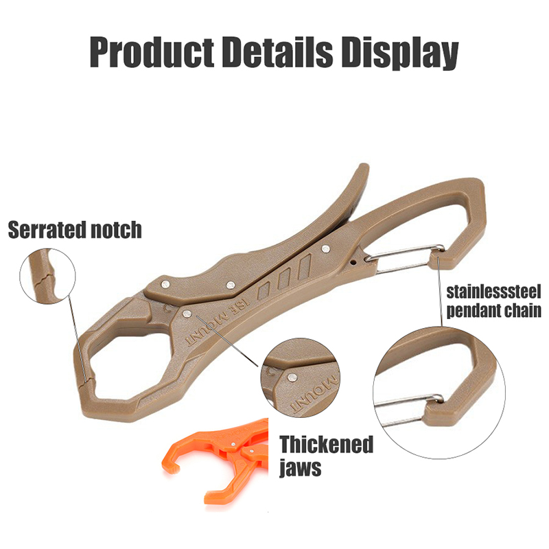 Carabiner Hook Mini Fish Mouth - Fishing Gloves reseña y precio