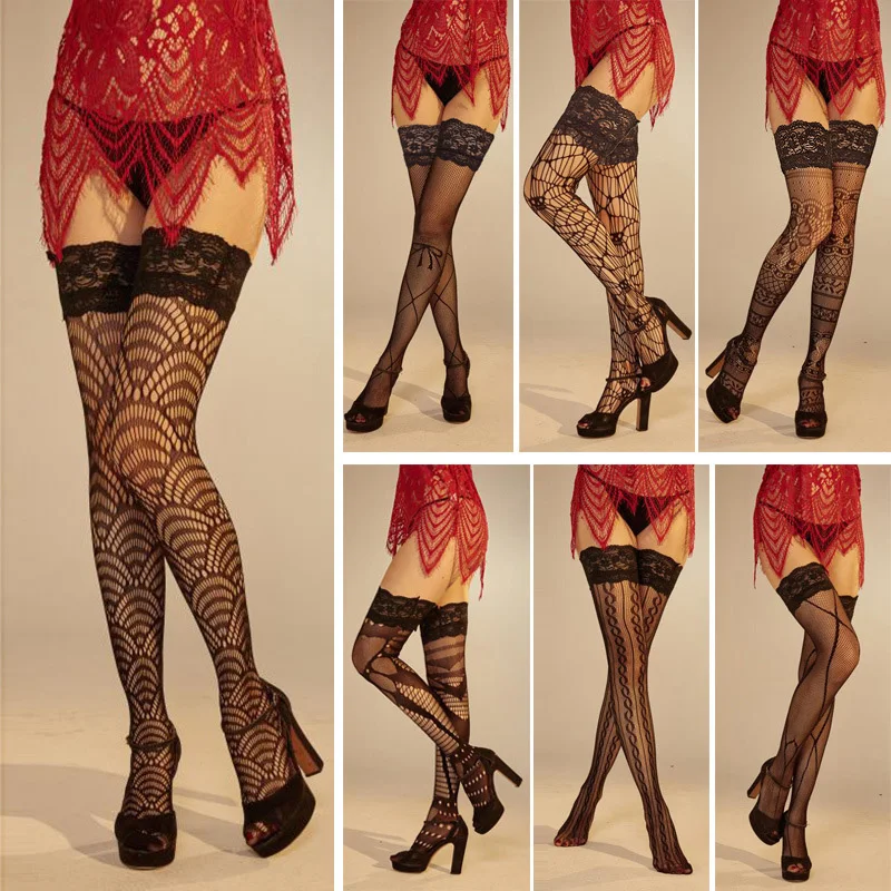 Hollow Out Lace Fish Net Stock - Fishing Socks reseña y precio