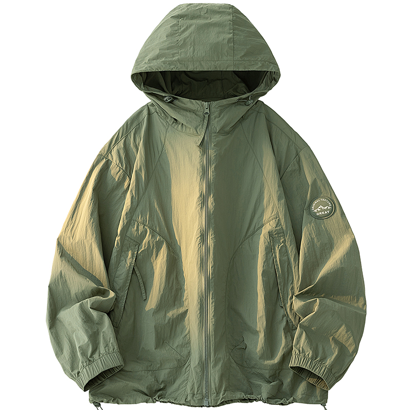Outdoor UPF50+ Men's Hooded Su - Fishing Jacket Waterproof reseña y precio