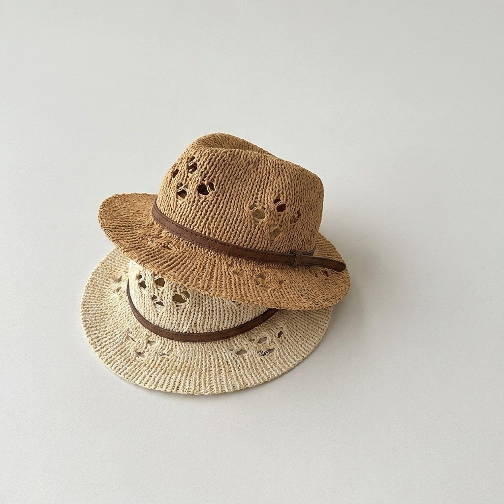 MILANCEL Summer Kids Straw Hat - Fishing Hat reseña y precio