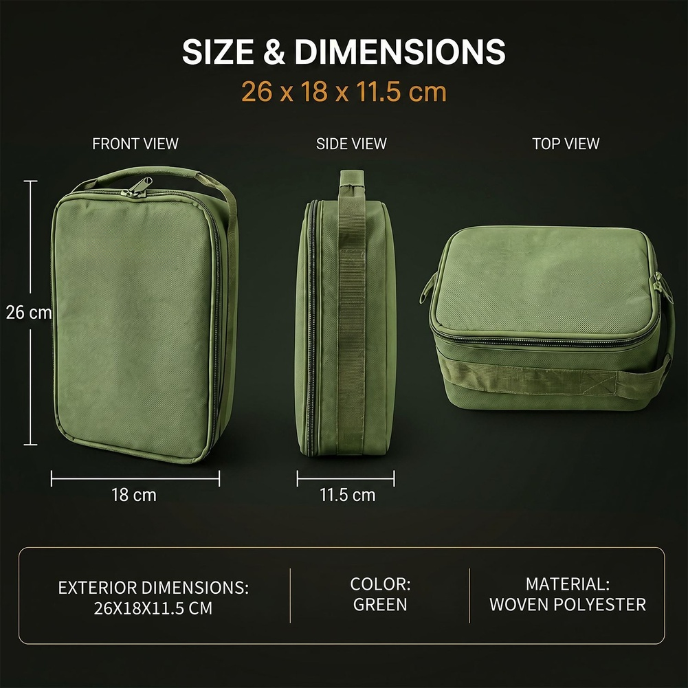 Green Fishing Tackle Storage B - Fishing Bag Waterproof reseña y precio