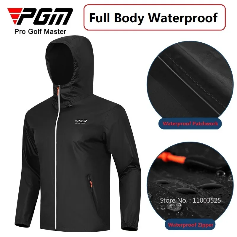 Pgm Men Golf Raincoat Rain Pan - Fishing Rain Suit reseña y precio